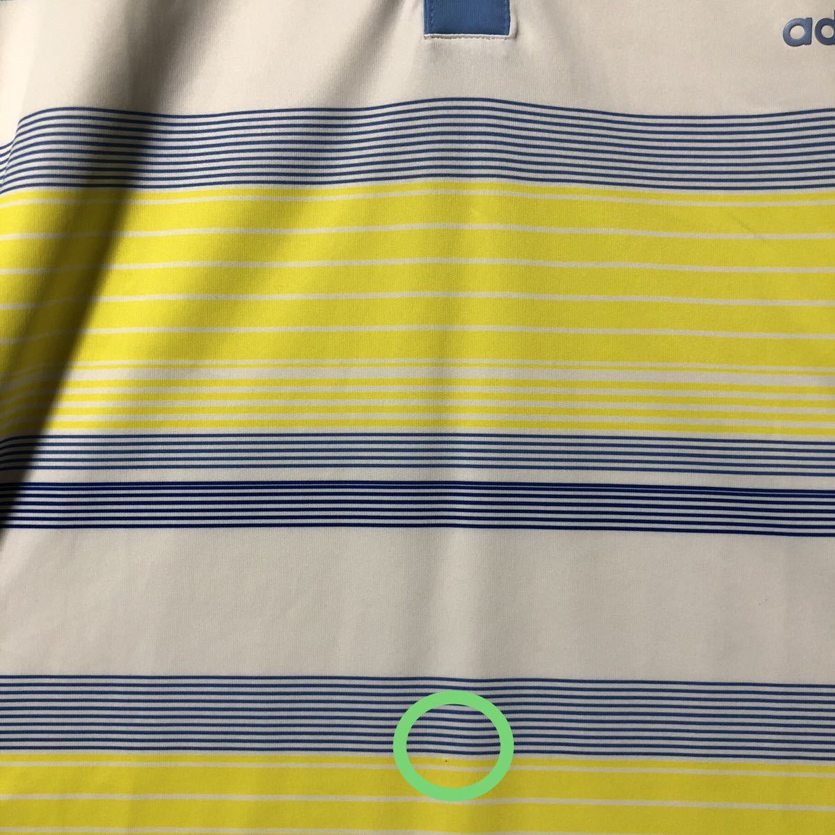 【adidas golf】アディダス ゴルフ は半袖ポロシャツ メンズ L 送料無料！_画像7