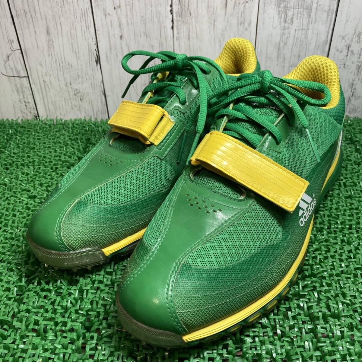 adidas】アディダス ゴルフシューズ 25 5cm Traction Lite