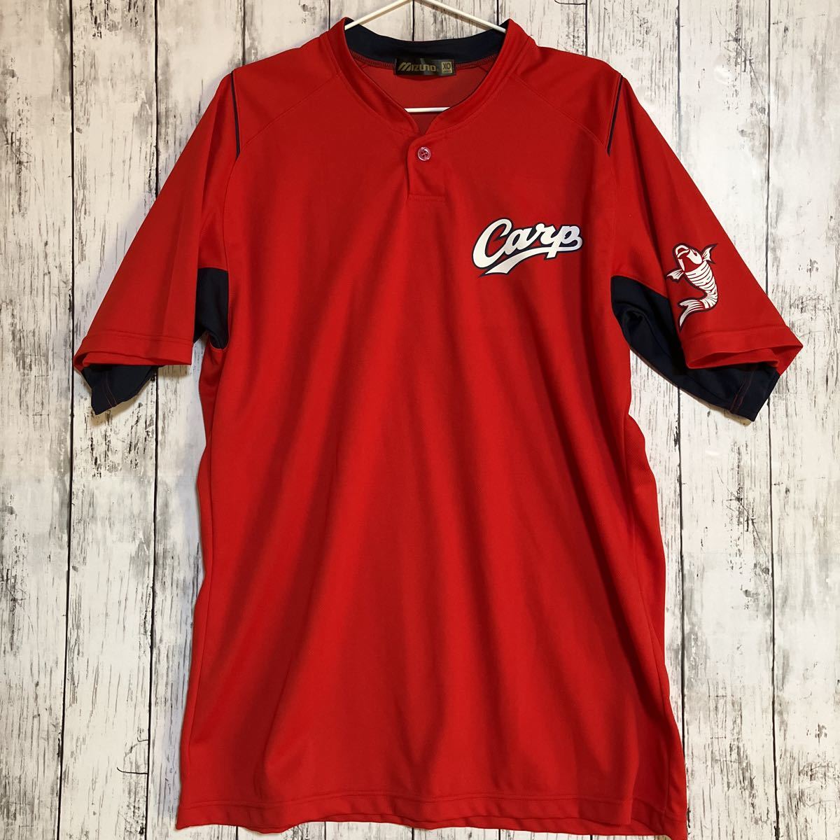 MIZUNO】ミズノ 野球 広島東洋カープ 半袖トレーニングシャツ XO MIZUNO】ミズノ 野球 広島東洋カープ 半袖トレーニングシャツ XO