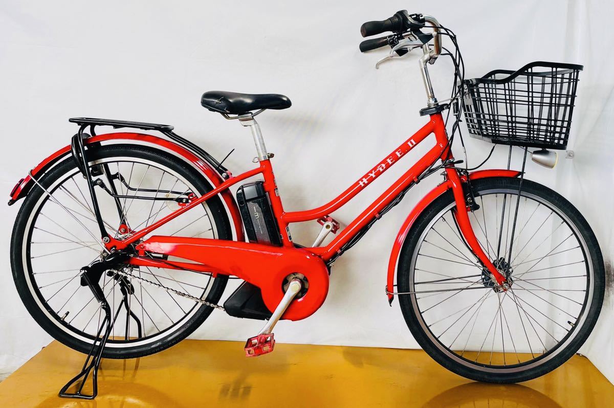 子供乗せブリヂストン HYDEE B 電動アシスト自転車中古車