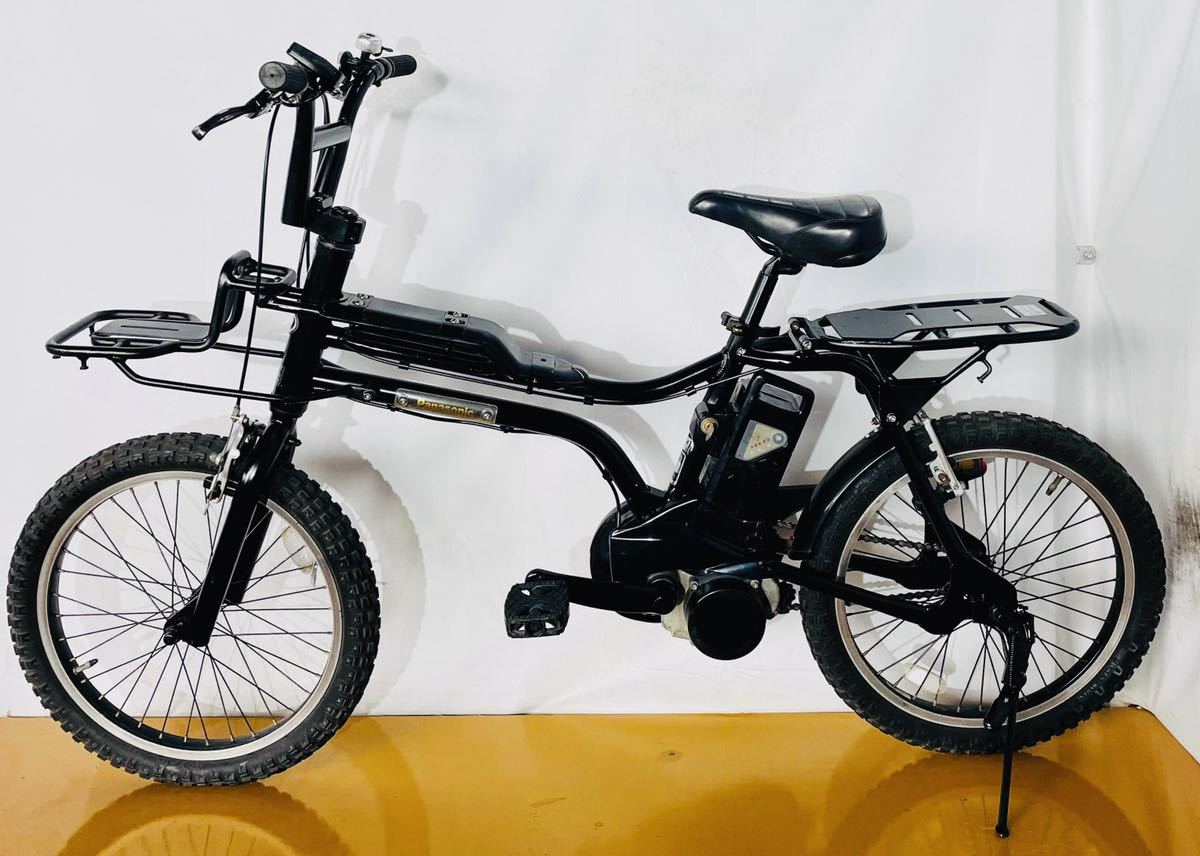  Panasonic Panasonic electric bike (20 type ) BE-EPZ01B( mat black ) EZ(i- Z ) used car 