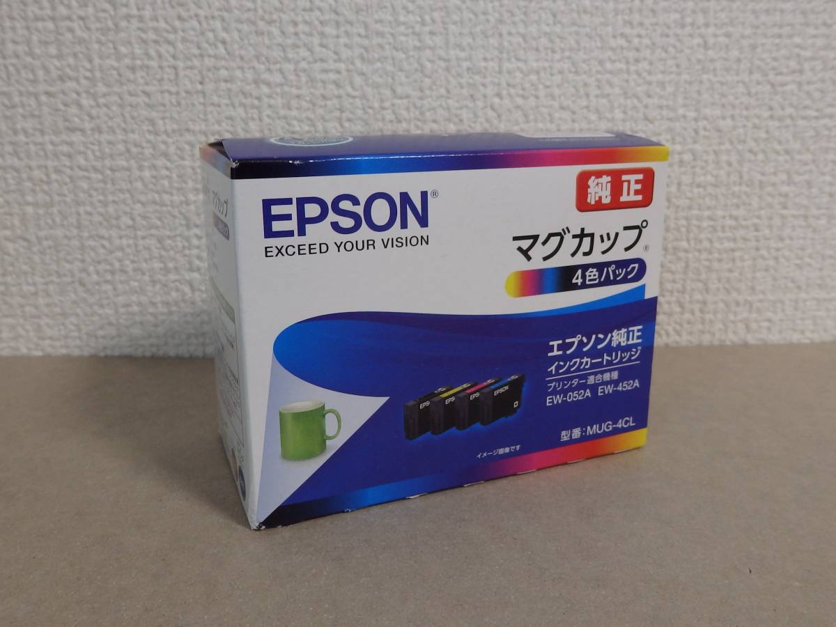 EPSON 純正インクカートリッジ マグカップ 4色パック MUG-4CL(エプソン)｜売買されたオークション情報、yahooの商品情報を