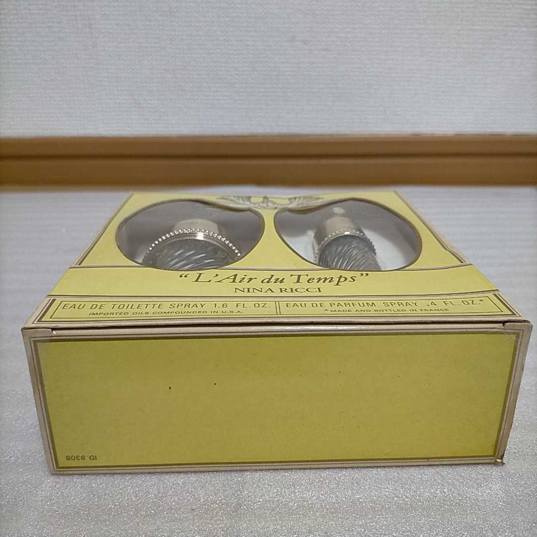 NINA RICCI ニナリッチ 香水 セット☆L’Air du Temps☆NR.7225☆パフューム☆箱入り☆現状品☆中古☆送料無料 _画像4