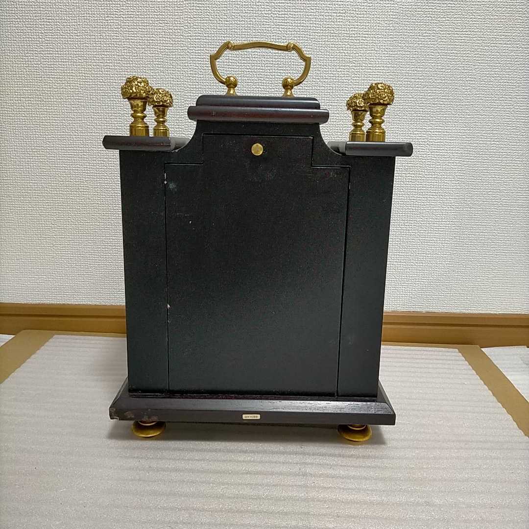 昭和レトロ SEIKO セイコー 置き 時計 QW 428B ゴールド 昭和レトロ SEIKO セイコー 置き 時計 QW 428B ゴールド