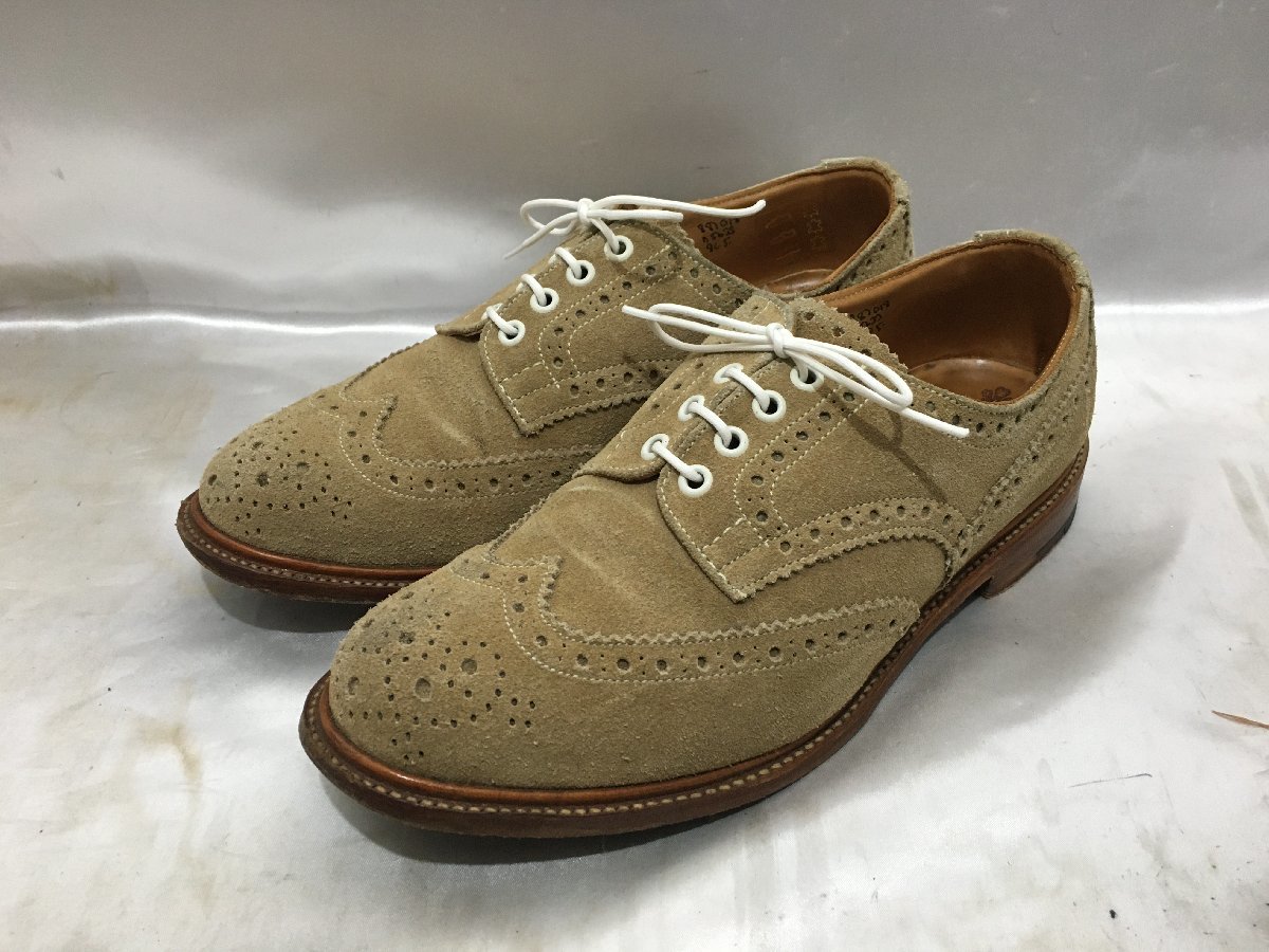 最旬トレンドパンツ Tricker's×SHIPS サイズUK8.5（27cm程度）ベージュ