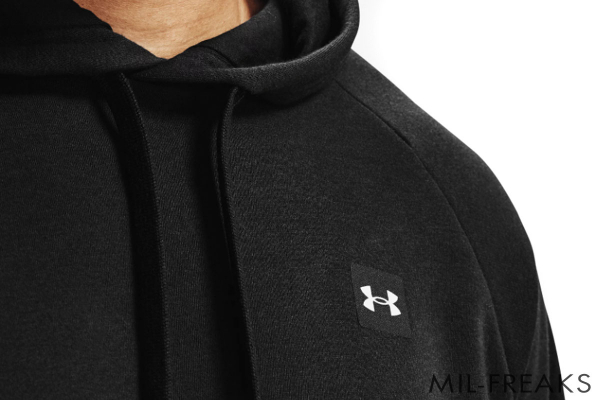 Under Armour Rival ソフト フリース フーディー ブラック[US-S (日本サイズS/M)]_画像4