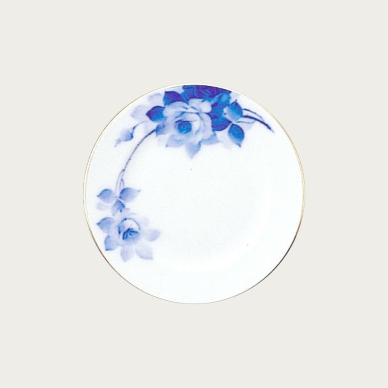 【正規品】 大倉陶園 ギフト 中皿 ディナー プレート ケーキ皿 新品 8011A/4H ☆ブルーローズ・17cmパン皿☆ 大倉陶園 【正規品】 大倉陶園 ギフト 中皿 ディナー プレート ケーキ皿 新品 8011A/4H ☆ブルーローズ・17cmパン皿☆ 大倉陶園