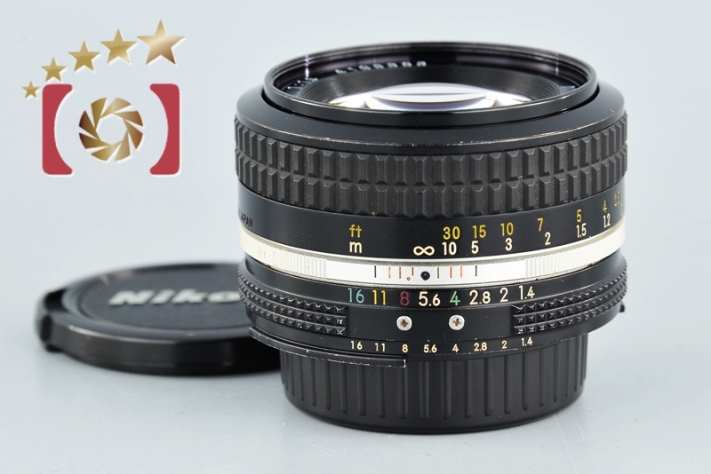 早い者勝ち 【中古】Nikon ニコン Ai NIKKOR 50mm f/1.4 爪無し ニコン