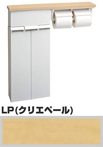 LIXIL(リクシル) INAX 壁付収納棚 トイレ用 紙巻器付 インテリア 
