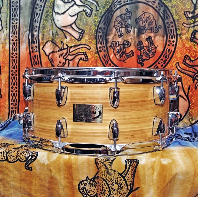 YAMAHA BAMBOO SNARE ヤマハ バンブースネア 14x6.5 10 Lugs やや美品