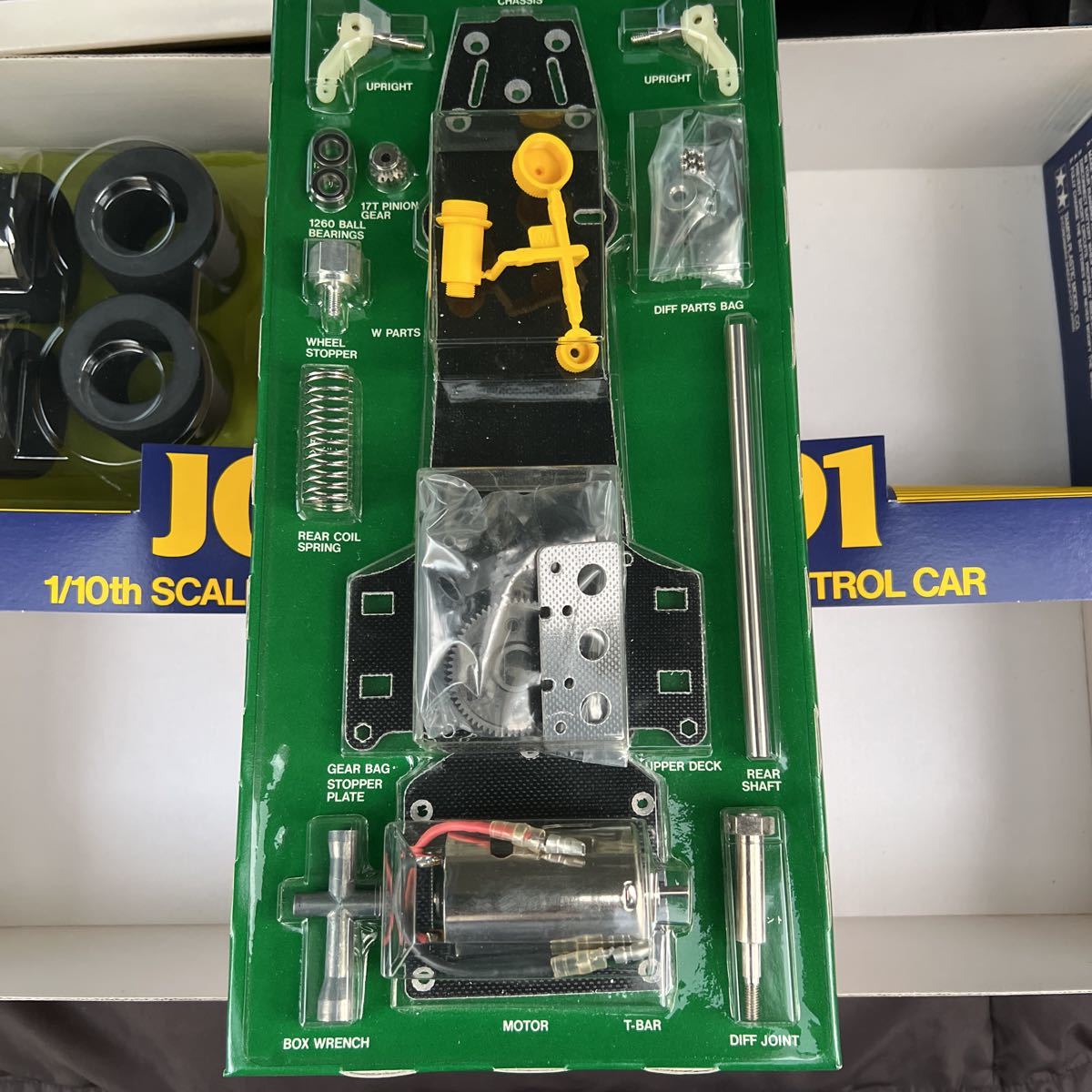 タミヤ 1/10 RC ジョーダン 191 F1 田宮模型 TAMIYA F102 JORDAN フォーミュラワン チェザリス ガショー 絶版 貴重_画像7