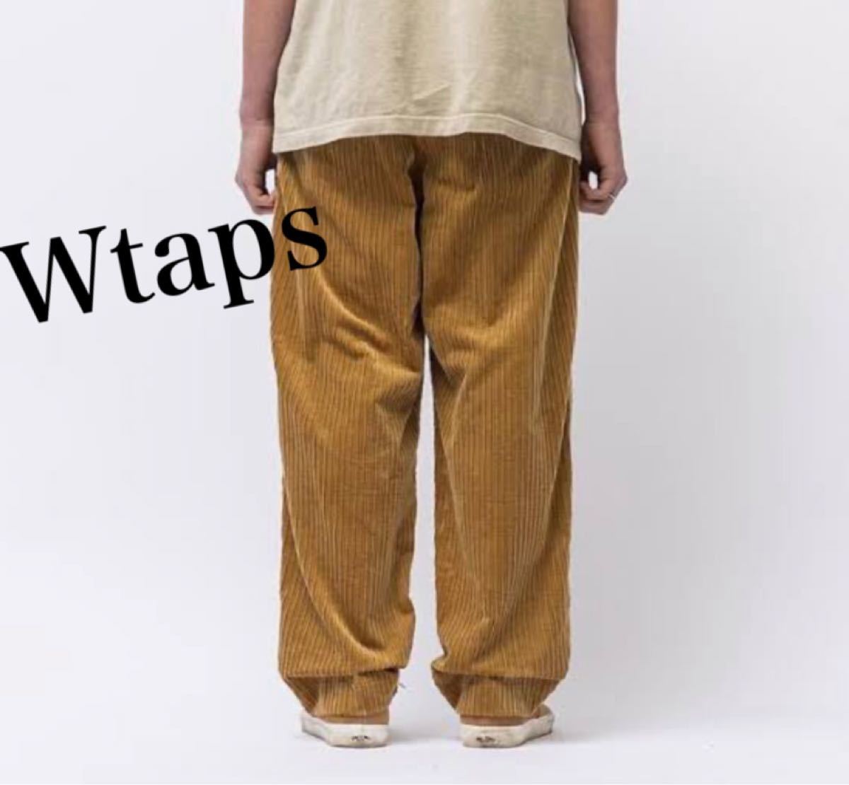 wtaps コーデュロイパンツ ブラック M-