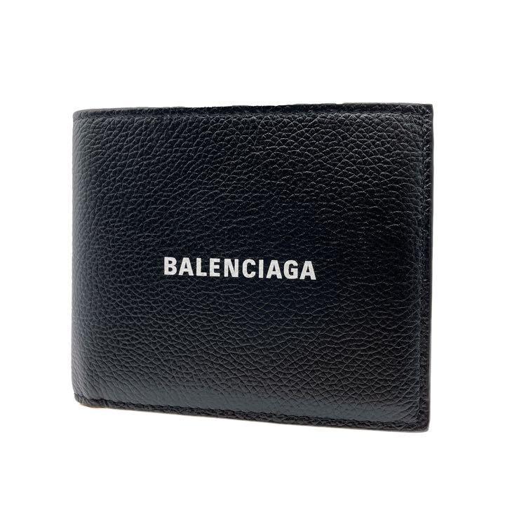 極美品 バレンシアガ 594315 レザー 二つ折り財布 equaljustice.wy.gov