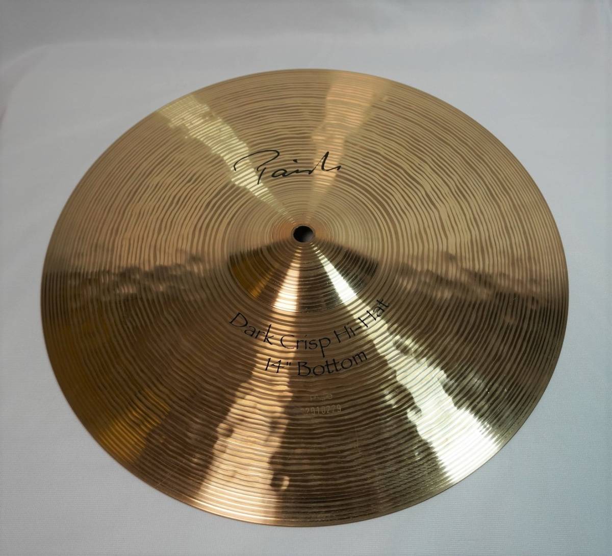 購入購入Paiste パイステ ハイハットセット Dark Crisp 14インチ 器材