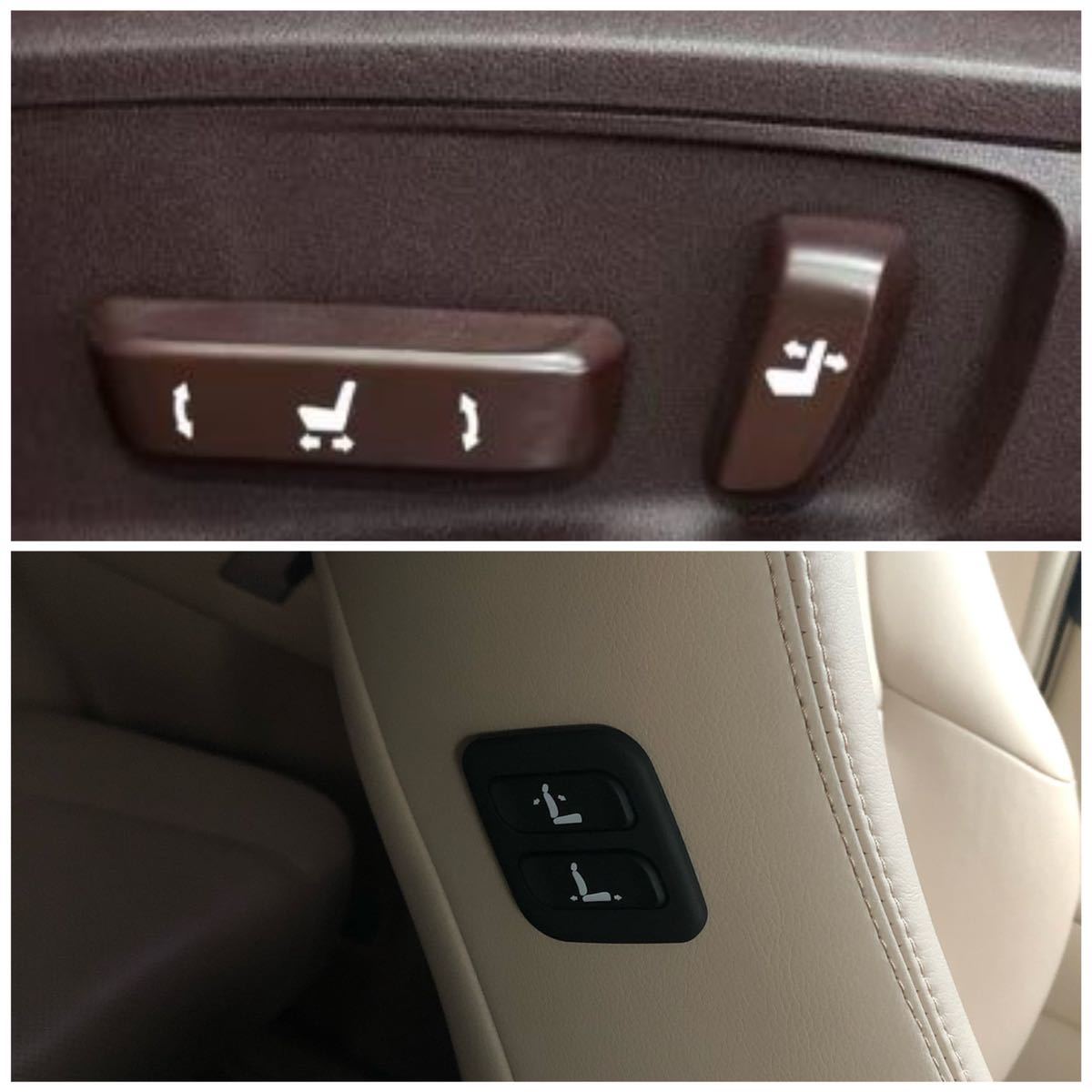 レクサス　助手席　ポジションメモリー付き車　専用　ワイヤレス　パワーシートスイッチ　落札後車種と年式確認必要　LSは使用不可