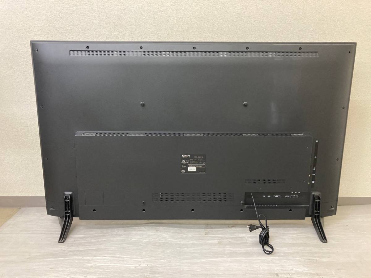 ヤフオク! - 【美品】SANSUI 55V 4K 液晶テレビ SDU551-B1 地