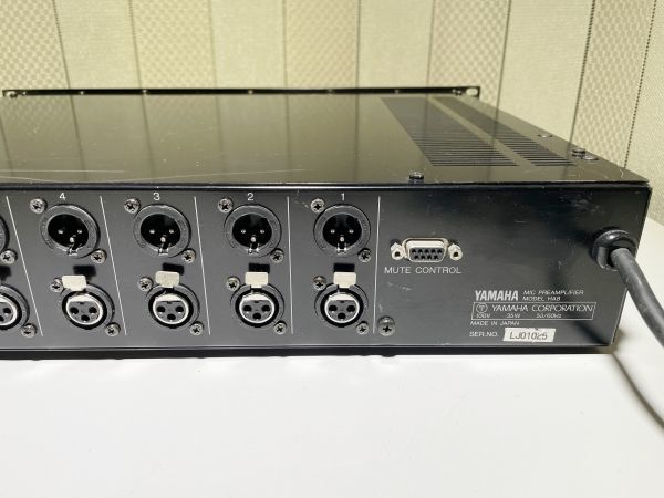 Yahoo!オークション - YAMAHA HA8 完動品 アナログ8chマイク Yahoo!オークション - YAMAHA HA8 完動品 アナログ8chマイク