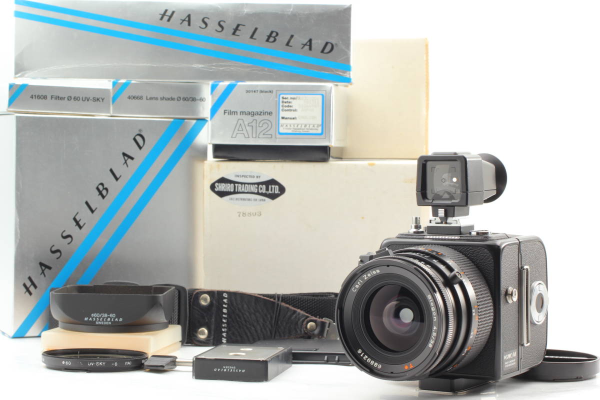 【美品】Hasselblad SWC/M SWCM Biogon 38mm f/4.5 T* CF Lens Hood ハッセルブラッド ビオゴン 1221@tz