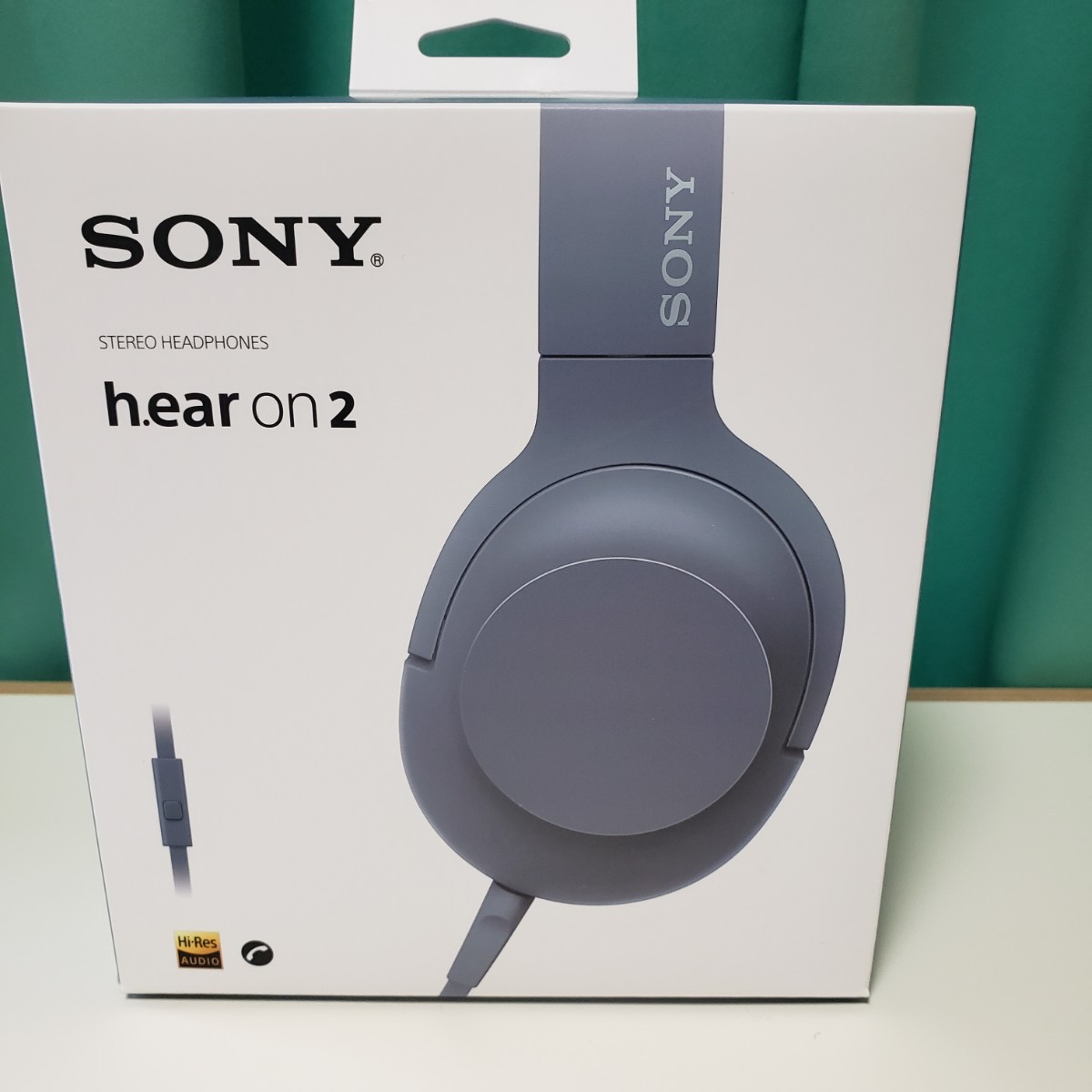工場直販激安 【美品】SONY MDR-H600A(L)　 h.ear on 2　ヘッドホン ヘッドフォン
