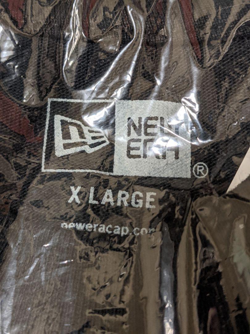 ⅩL 黒 NEW ERA（ニューエラ）/半袖 コットン Tシャツ /グラップラー刃 