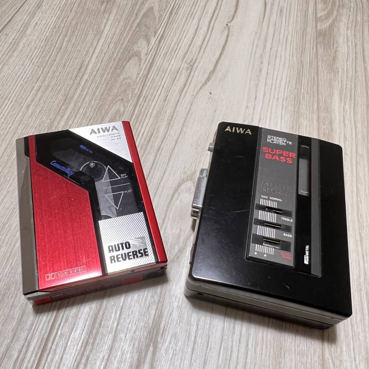送料無料】【ジャンク】 AIWA アイワ カセットプレーヤーカセット