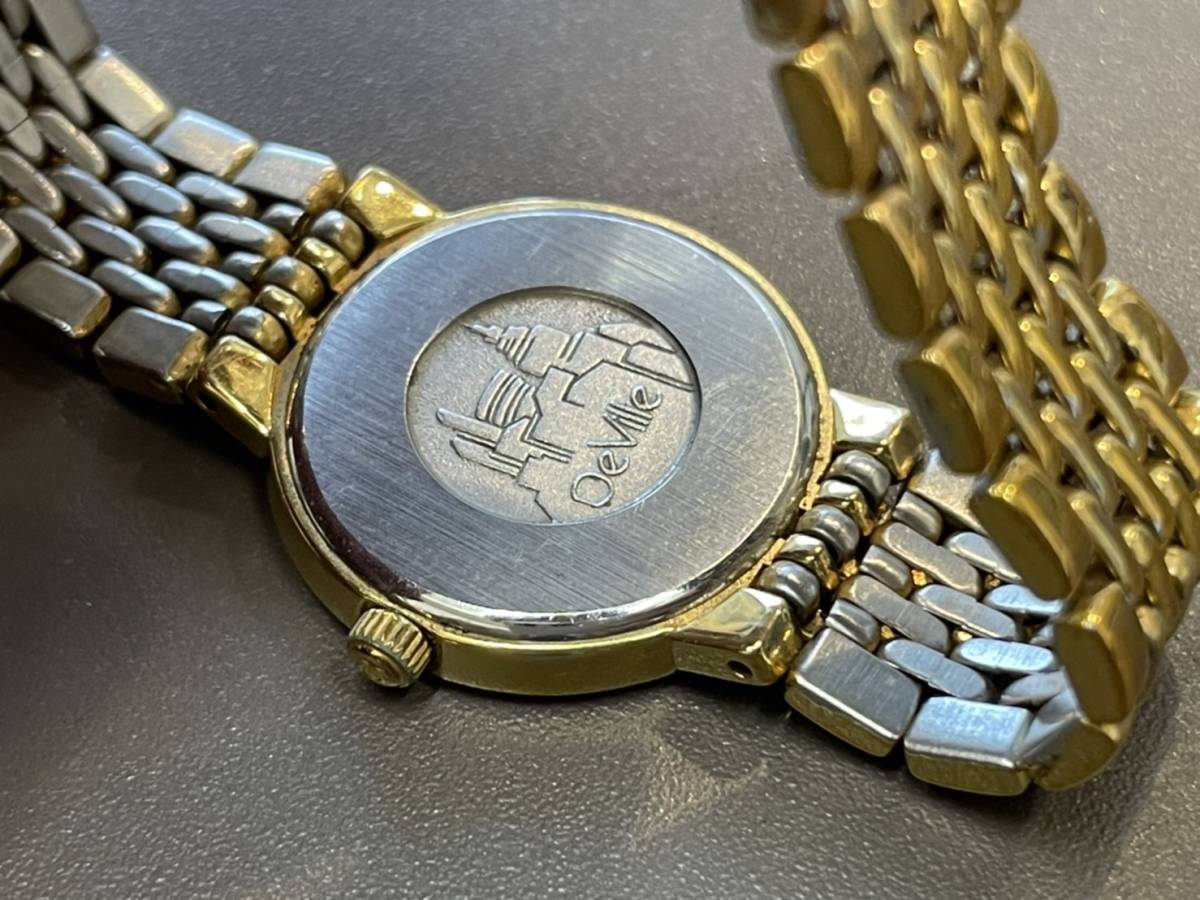 ☆【売り切り】OMEGA オメガ デビル ゴールド クォーツ レディース腕時計 アンティーク