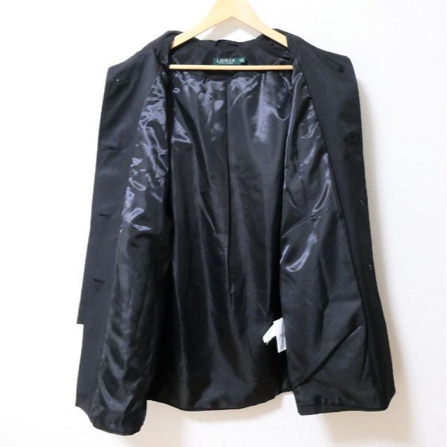 美品 ローレンラルフローレン 2WAY フード ロングコート ステンカラー