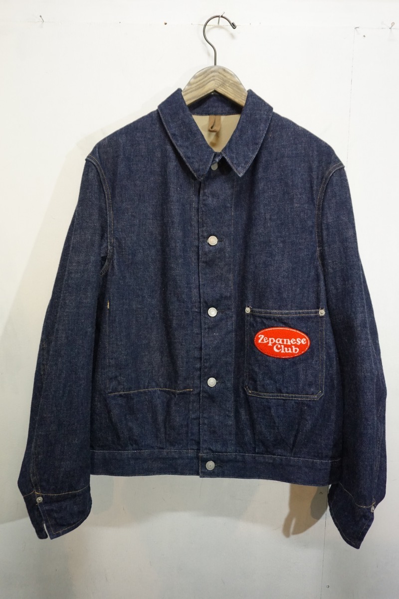 新作モデル デニムジャケット1028M△ 美品21SS Zepanese 美品21SS
