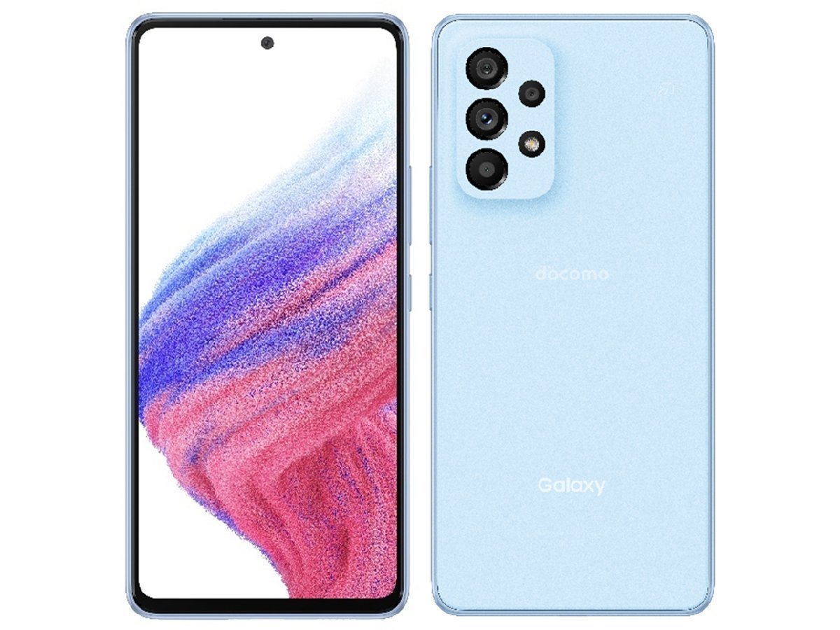 新品未使用】SAMSUNG Galaxy A53 5G SC-53C オーサムブルー docomo版