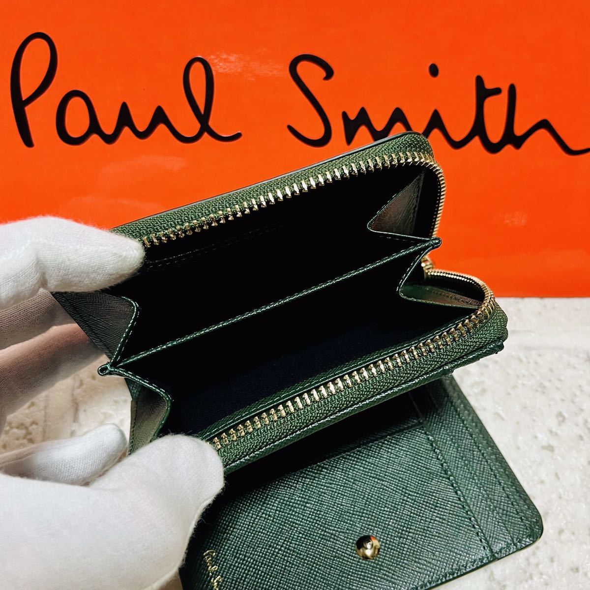 ポールスミス PaulSmith 二つ折り長財布