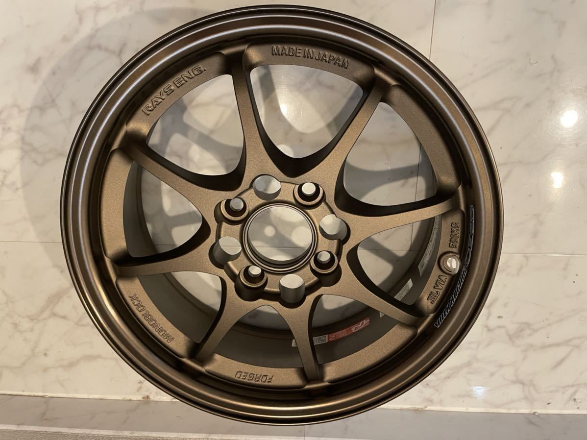 超軽量 鍛造 レイズ ボルグレーシング CE28 14インチ 5.5j +36 新品 2