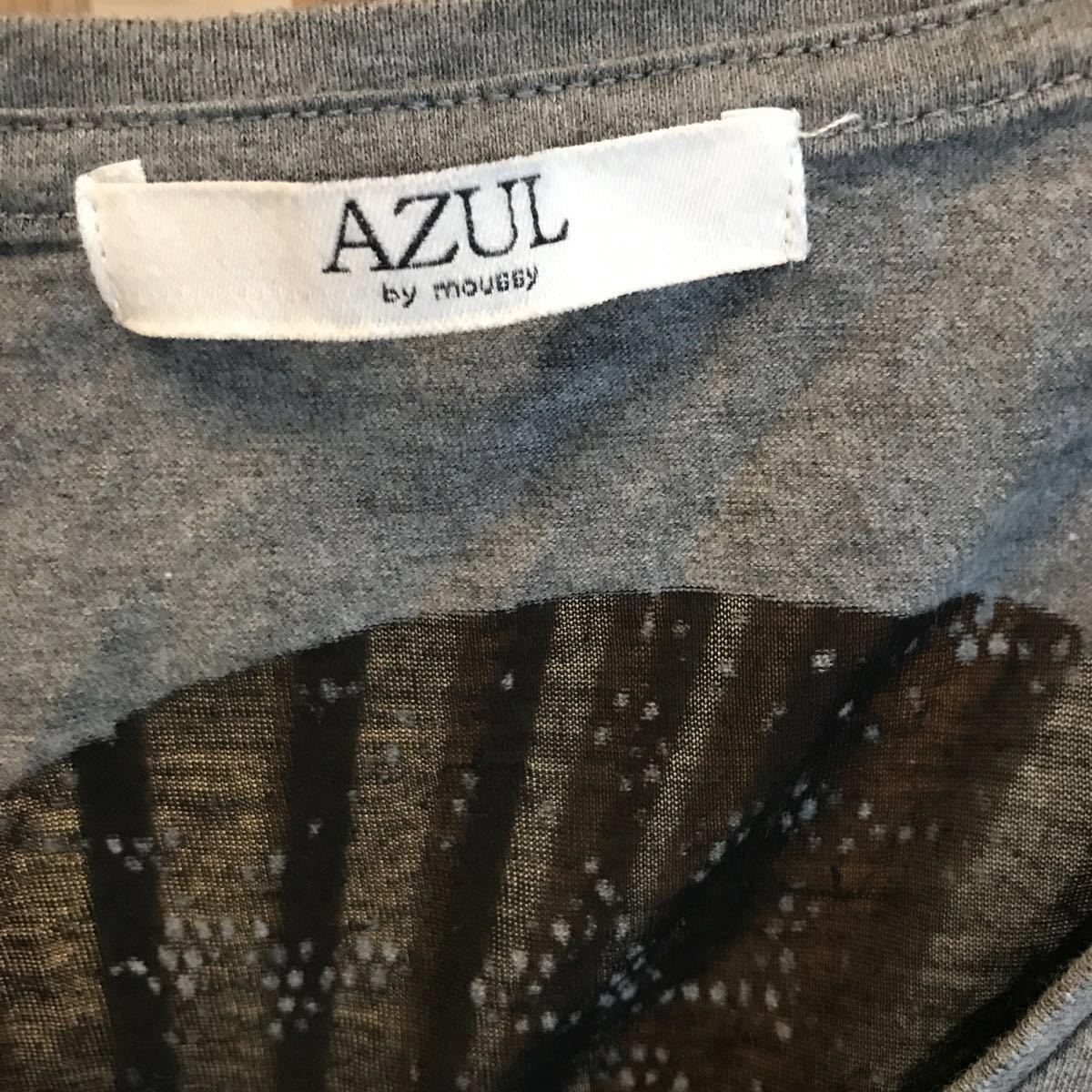 AZUL by moussy Tシャツ 古着　S