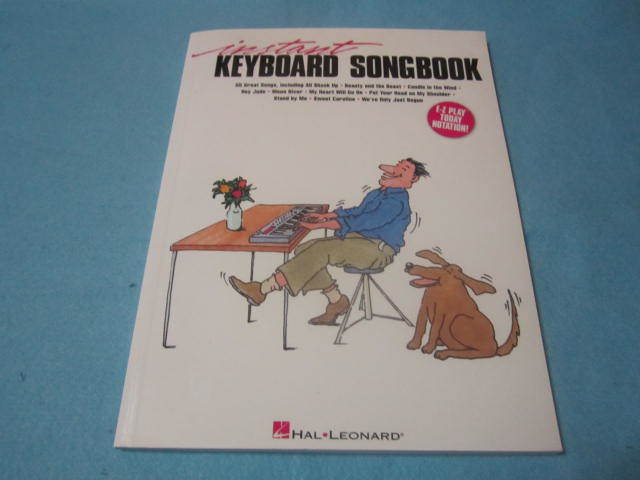 ｍ　輸入キーボード用楽譜　Instant Keyboard Songbook　洋楽５５曲　イージーレベル　_画像1