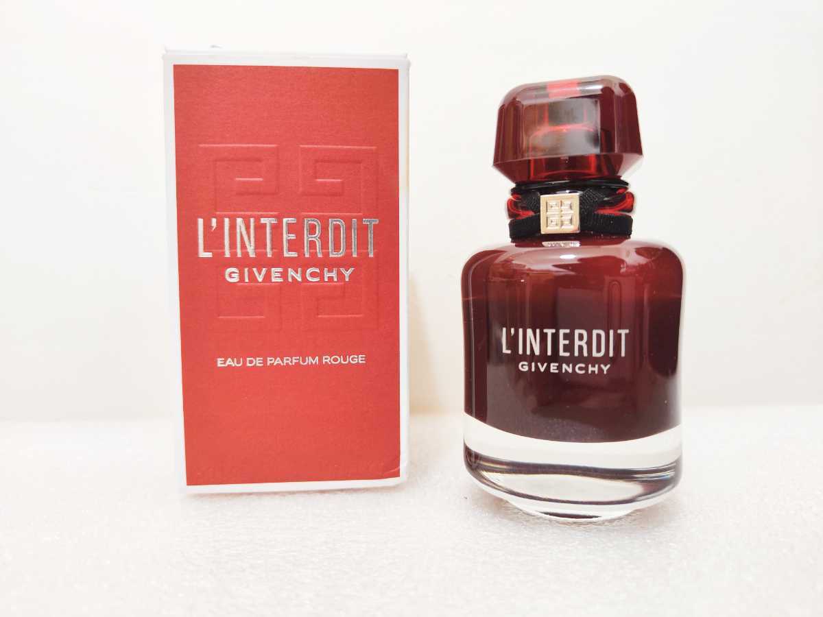 [ almost unused ][ free shipping ]GIVENCHY ROUGE Givenchy Ran teru Dio te Pal fam rouge 50mlji van si. Givenchy EDP