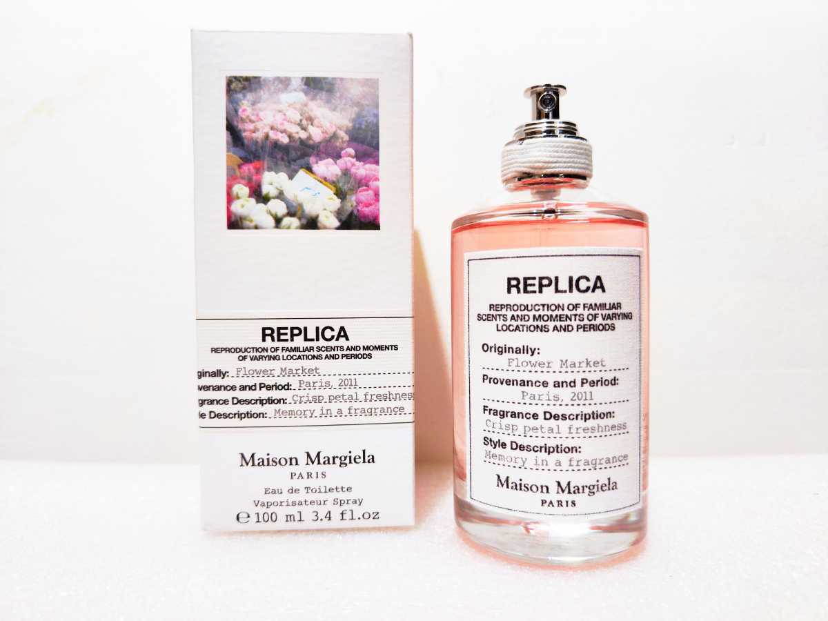 100ml【ほぼ未使用】【送料無料】MaisonMargiela REPRICA Flower market EDT メゾンマルジェラ レプリカ フラワーマーケット オードトワレ_画像1