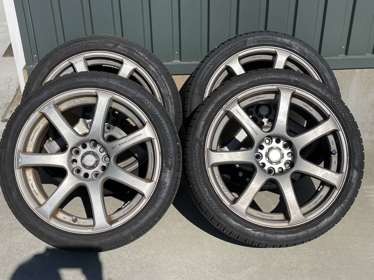 お買い得 18×7.5J +38 5/114.3 ワークエモーション D9R (AHG) ワーク