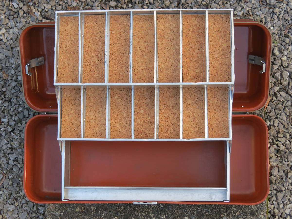 ヴィンテージアムコ UMCO ☆FOLD-A-TRAY タックルボックス