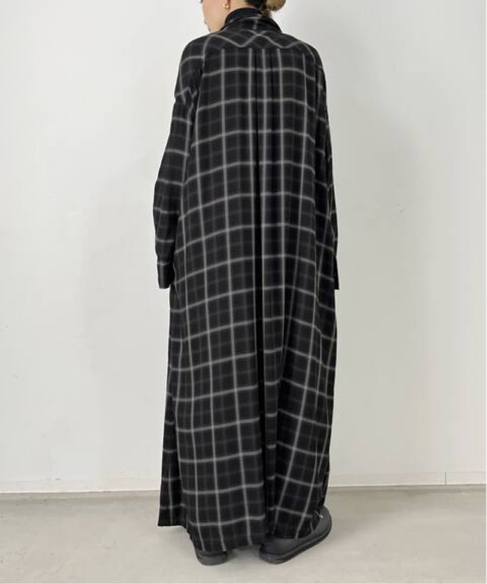 REMI RELIEF/レミレリーフ】CHECK SHIRT DRESS L'Appartement REMI RELIEF/レミレリーフ】CHECK SHIRT DRESS L'Appartement