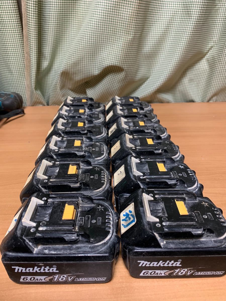 ジャンク品】12個セットmakita 6 0Ah 18v マキタ マキタ18V ジャンク品】12個セットmakita 6 0Ah 18v マキタ マキタ18V