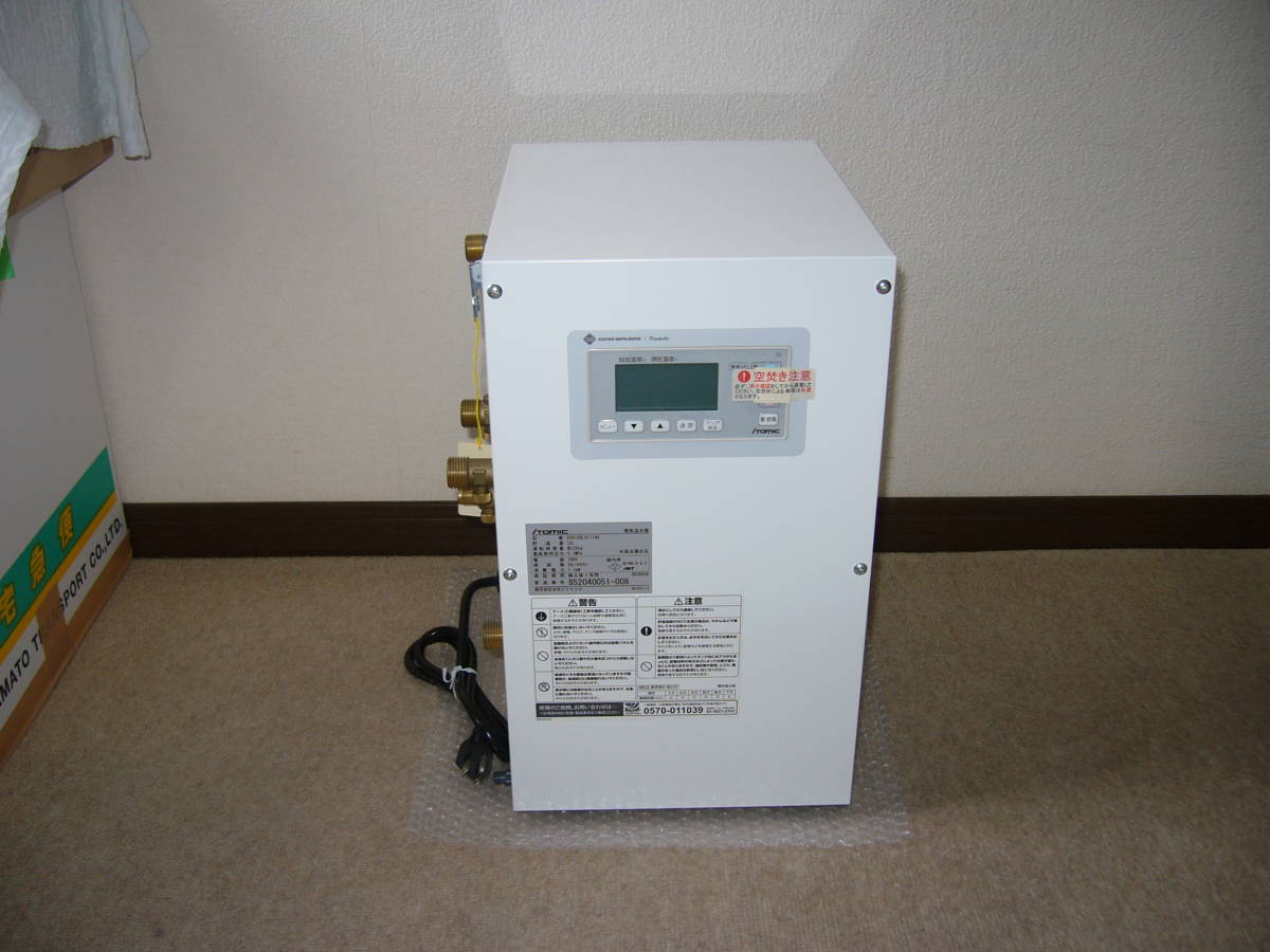 【未使用品】 iTomic ESD12BLX111A0（100V） イトミック 電気温水器　12L　2012年製