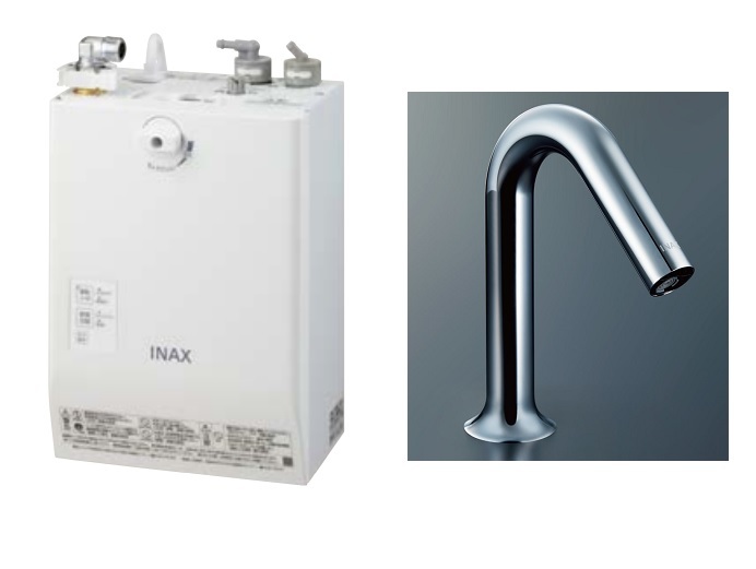 新品未開封品】 LIXIL INAX EHMN-CA3ECSC1-320C (100V) 自動水栓 一体型 電気温水器 2022年製