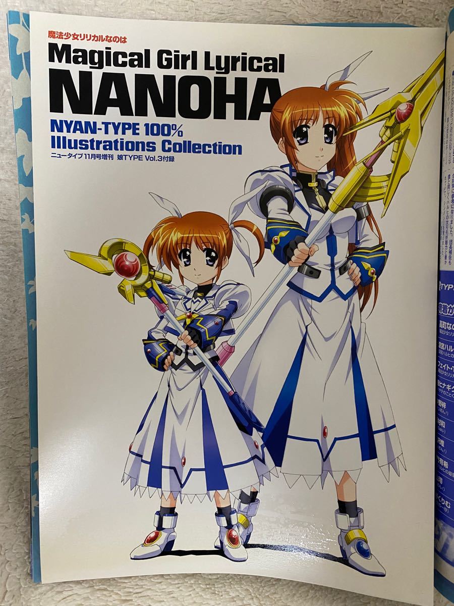 Mahou Shoujo Lyrical Nanoha NYAN TYPE100 Illustrations Collection