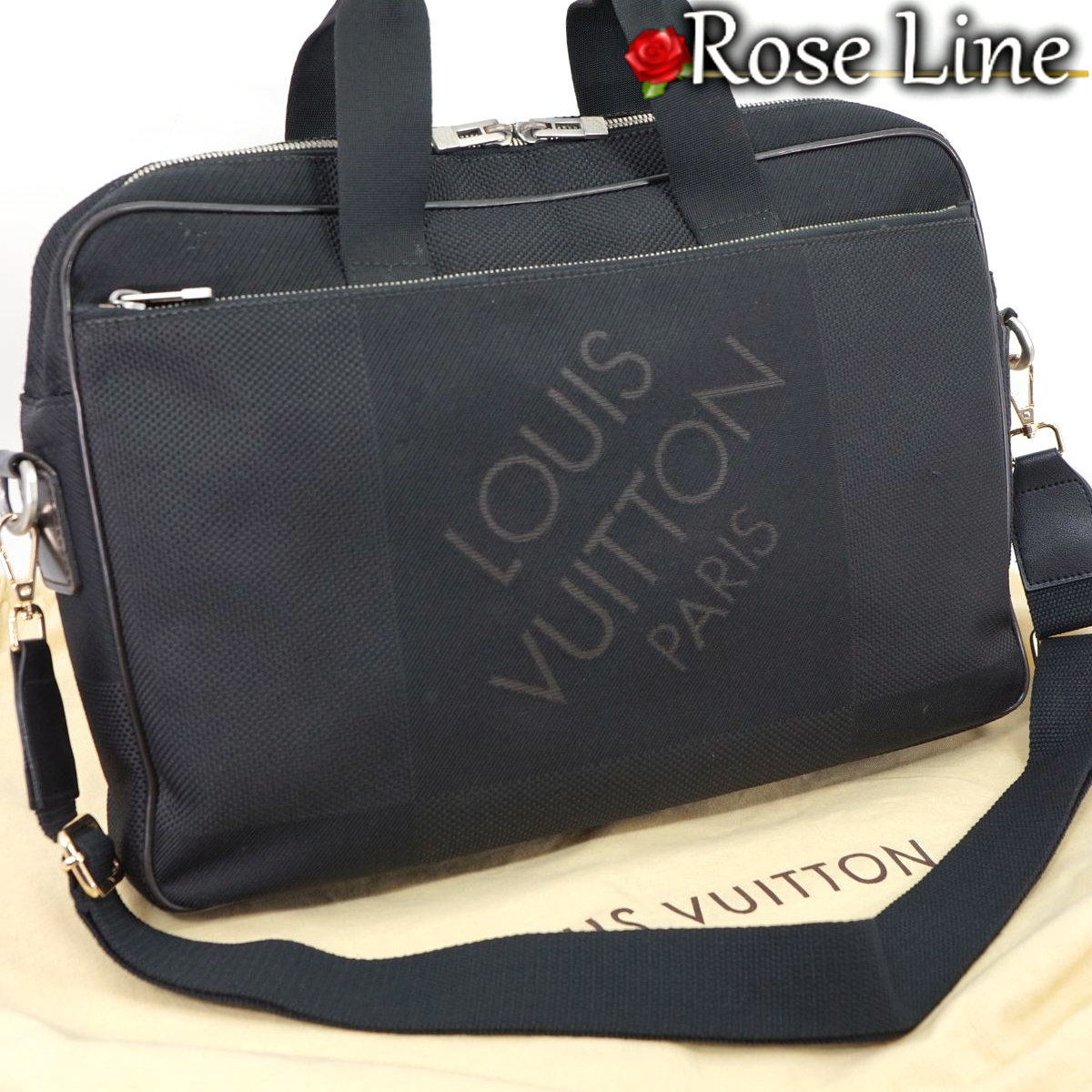 LOUIS VUITTON ヤック_ダミエジェアン_ノワール/...+sobrape.com.br