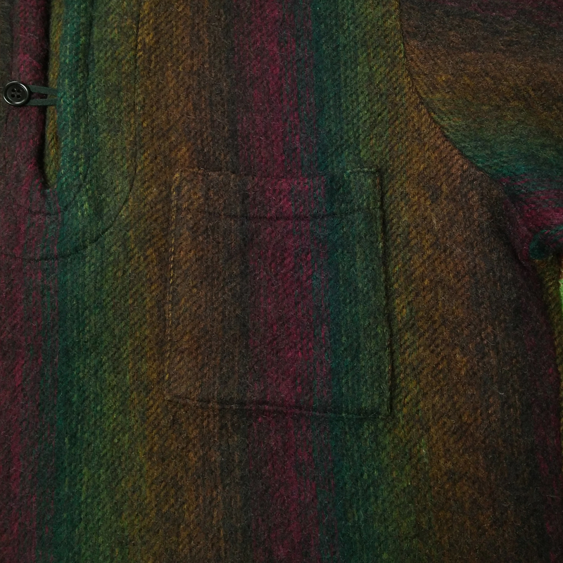 シャドーストライプ 【CAMPUS】 60s Wool Pullover Shirt/ 60年代 プル