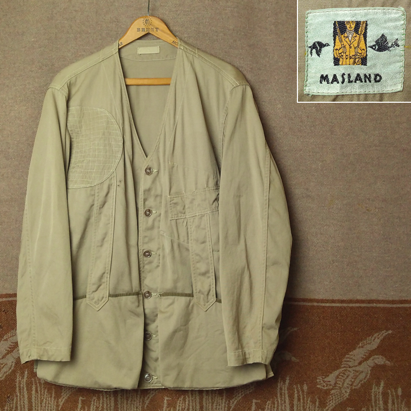 マスランド 【MASLAND】 40s Hunting Shooting Jacket / 40年代
