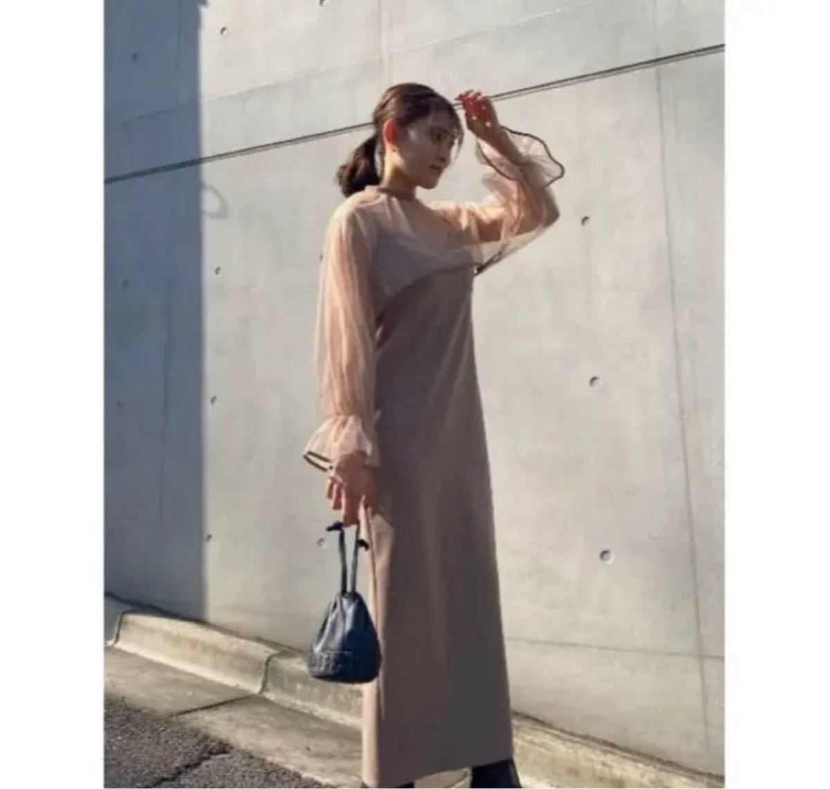 パターン 正規品 MANY WAY AIRY VEIL DRESS ベージュ S | www.tegdarco.com