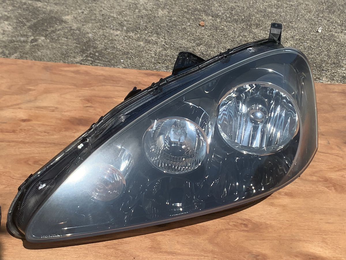 インテグラタイプR DC5 後期 純正ヘッドライト 左右セット ホンダ DC5インテグラ タイプR 後期 純正ヘッドランプ HIDヘッド