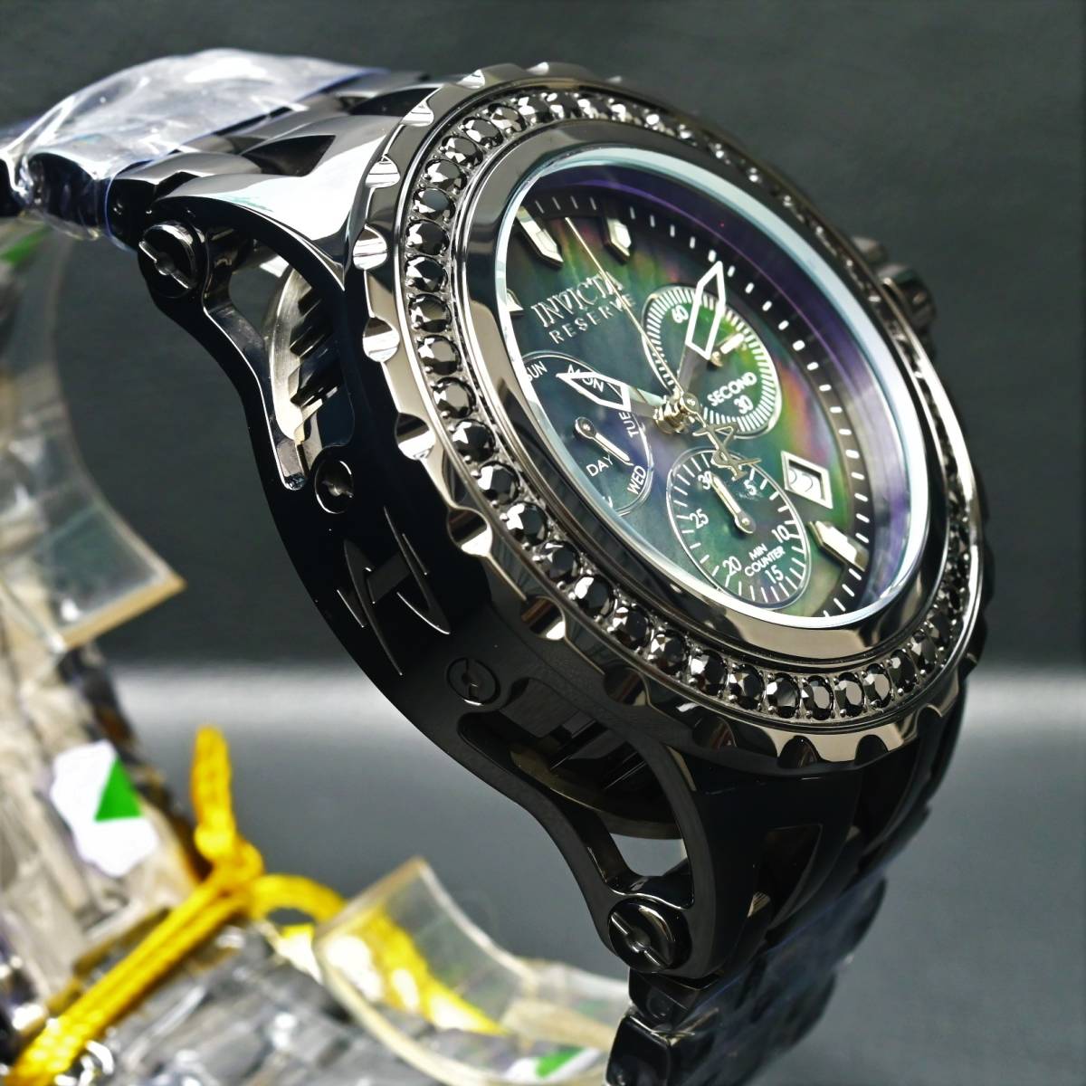 INVICTA インビクタ『Subaqua 39479』★電池式★スイス製Mvt★ブラックスピネル使用★ケース52mm★500ｍ防水  腕時計、アクセサリー メンズ腕時計