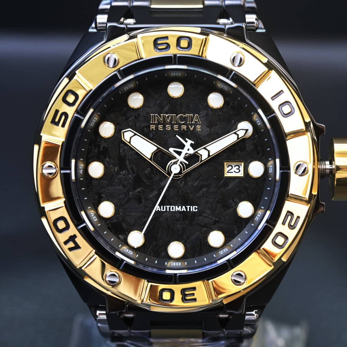 INVICTA インビクタ『Ripsaw 38845』☆自動巻き☆200m防水☆カーボン