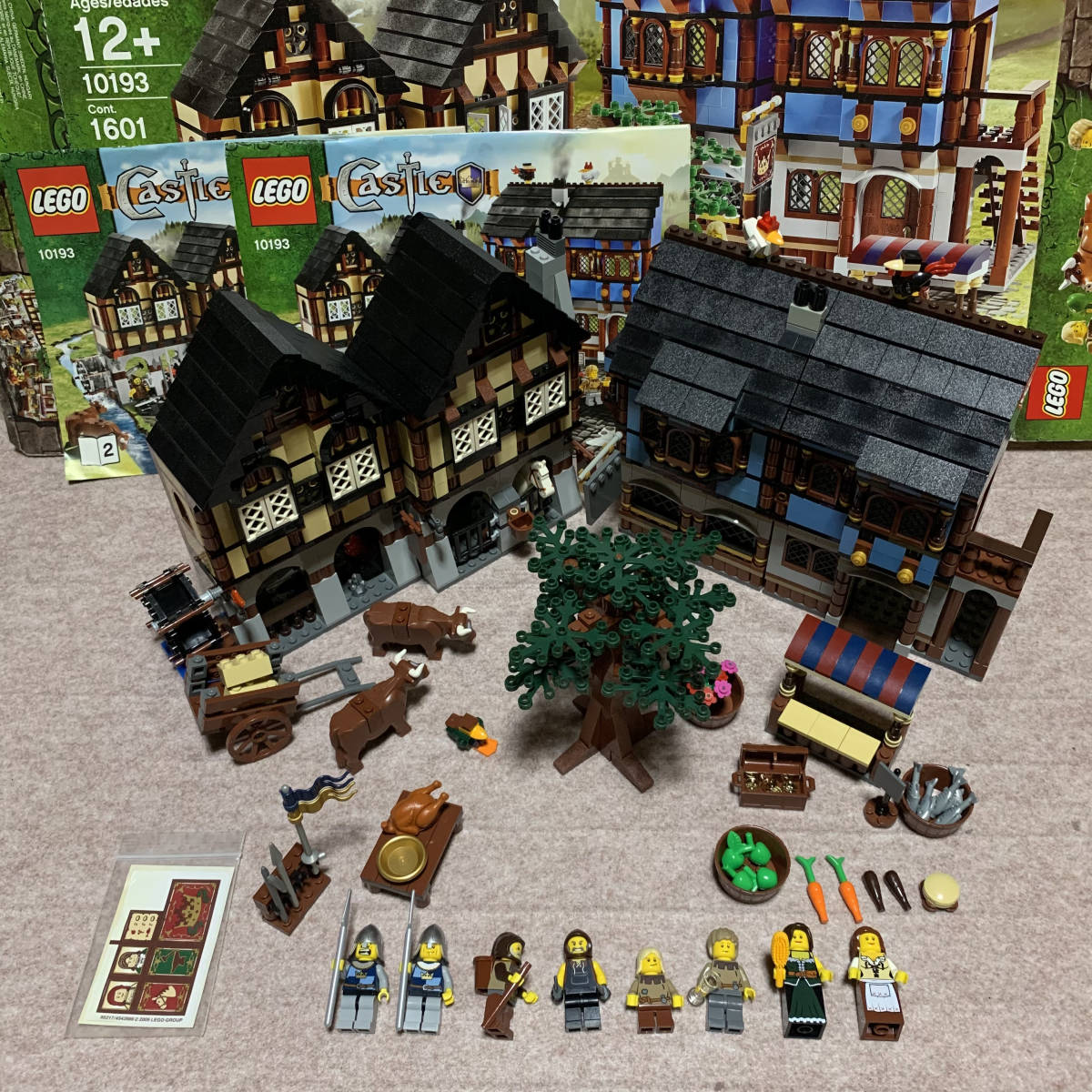 レゴ 10193 中世のマーケットヴィレッジ - 知育玩具